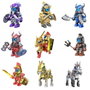 Bizak Heropod World Of Armours Figurine Guerriers Électroniques Articulés avec Effets Lumineux et Sonores