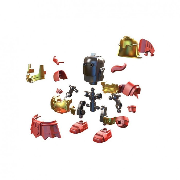 Bizak Heropod World Of Armours Figurine Guerriers Électroniques Articulés avec Effets Lumineux et Sonores