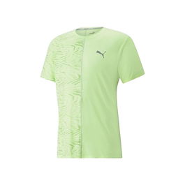 T-shirt à manches courtes homme Puma 521402 37 Vert citron