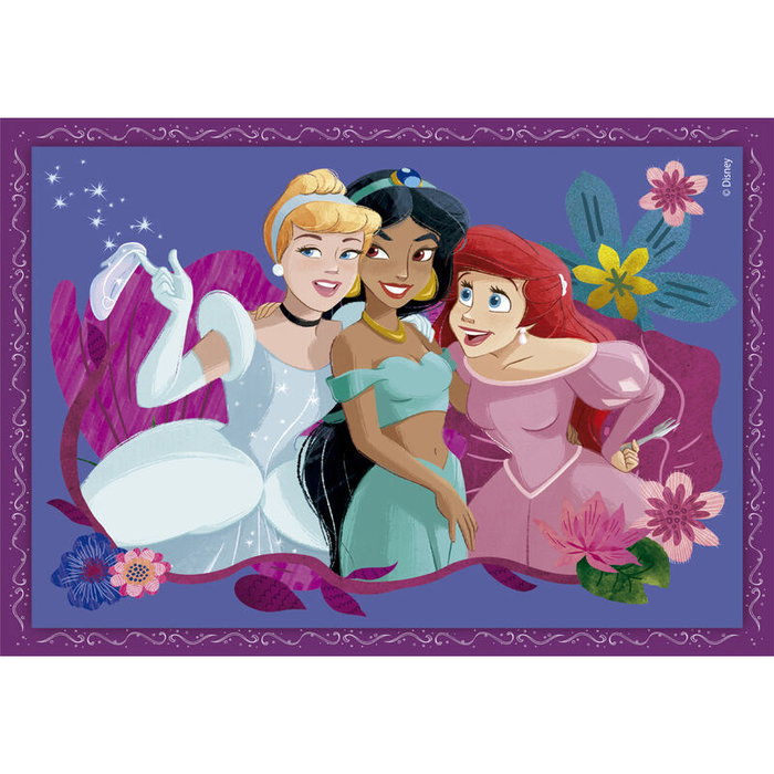 CLEMENTONI Puzzle Princesses Disney 12-16-20-24 pzs CLEMENTONI Puzzle Princesses Disney 12-16-20-24 pzs