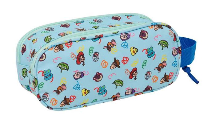 Safta Portatodo doble 3D, rangement à double compartiment pour jouets, 21 x 8 x 6 cm, pour enfant à partir de 3 ans