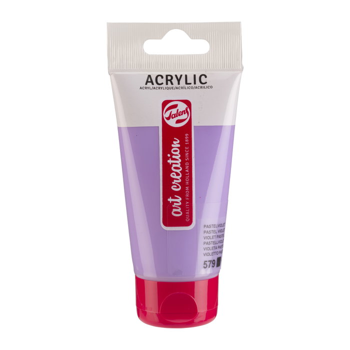 Talens Art Creation Peinture Acrylique Tube 75 ml Violet Pastel 579 Talens Art Creation Peinture Acrylique Tube 75 ml Violet Pastel 579