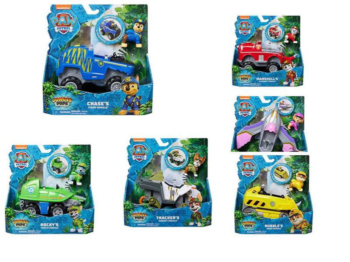Spin Master Véhicule Paw Patrol Jungle - Modèles assortis Spin Master Véhicule Paw Patrol Jungle - Modèles assortis