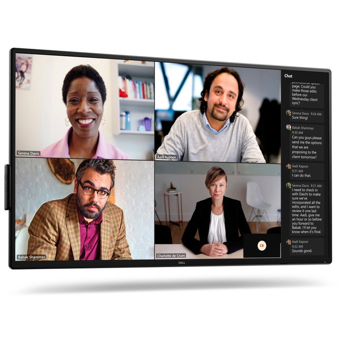 Dell P5525QC Moniteur Pro 55 pouces 4K UHD 60Hz Noir