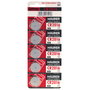 MAXELL Pile bouton au lithium CR-2016, pack de 5 piles