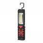 ORNO Lampe torche LED COB 3W + 1W rechargeable avec crochet et fonction powerbank