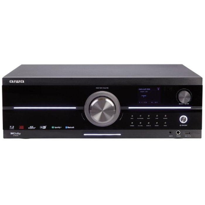 Aiwa AVR-7210 Récepteur Audio Vidéo 7.2 Canaux avec Dolby Atmos, 4K HDR, Bluetooth 5.2 Aiwa AVR-7210 Récepteur Audio Vidéo 7.2 Canaux avec Dolby Atmos, 4K HDR, Bluetooth 5.2