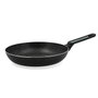 Quid Poêle en Aluminium Oasis 26 cm Noir Antiadhésif Compatible Induction Vitrocéramique Gaz Électrique