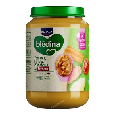 Bledina Pot de Ternera Tomate Zanah. 200G Bledina Pot de Ternera Tomate Zanah. 200G