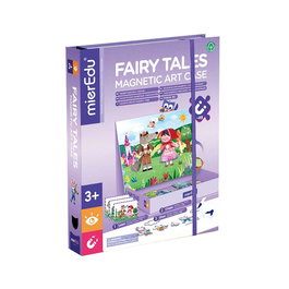 Mieredu Maletín Magnétique Cuentos De Hadas ME157 - Valise de voyage avec ardoise et magnets pour enfants - Jeu créatif dès 3 ans