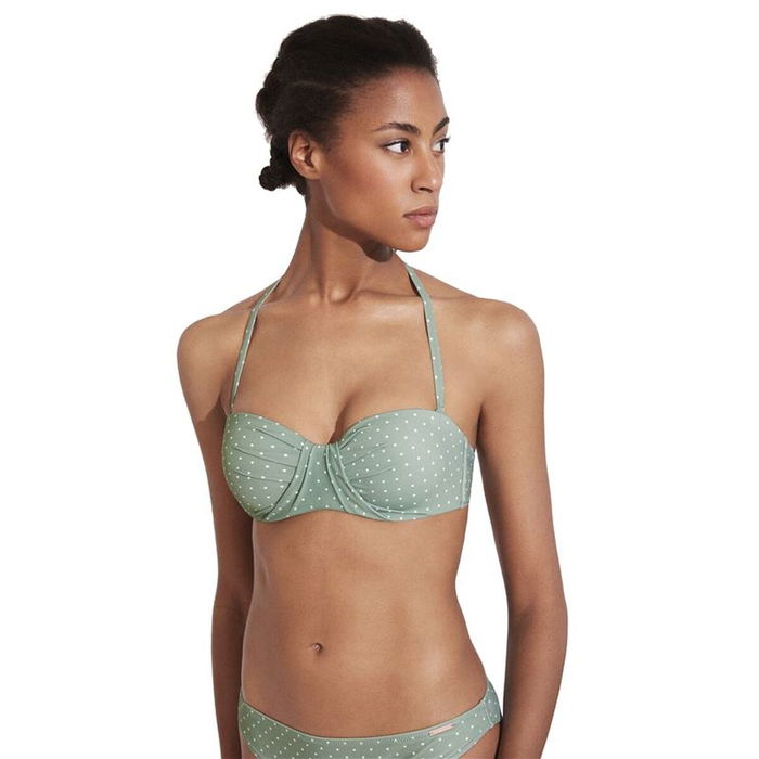 Bikini Ysabel Mora Bandeau Copa C Green Vert foncé Bikini Ysabel Mora Bandeau Copa C Green Vert foncé