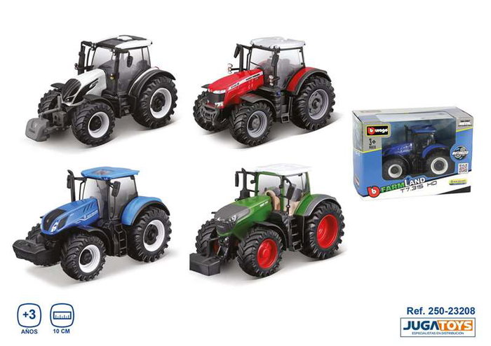 Maisto Tractor Granja 10 cm - Modèles assortis