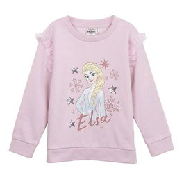 Cerdá Sweat-shirt en coton brossé Frozen motif Disney pour enfant 5 ans - Couleur LIGHT PINK