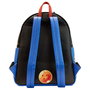 Loungefly Sac à dos Trio Dragon Ball Z 31 cm - 25,37x31,25x10 cm, housse assortie, sangles réglables, fermoirs métalliques dorés, cuir vegan Saffiano