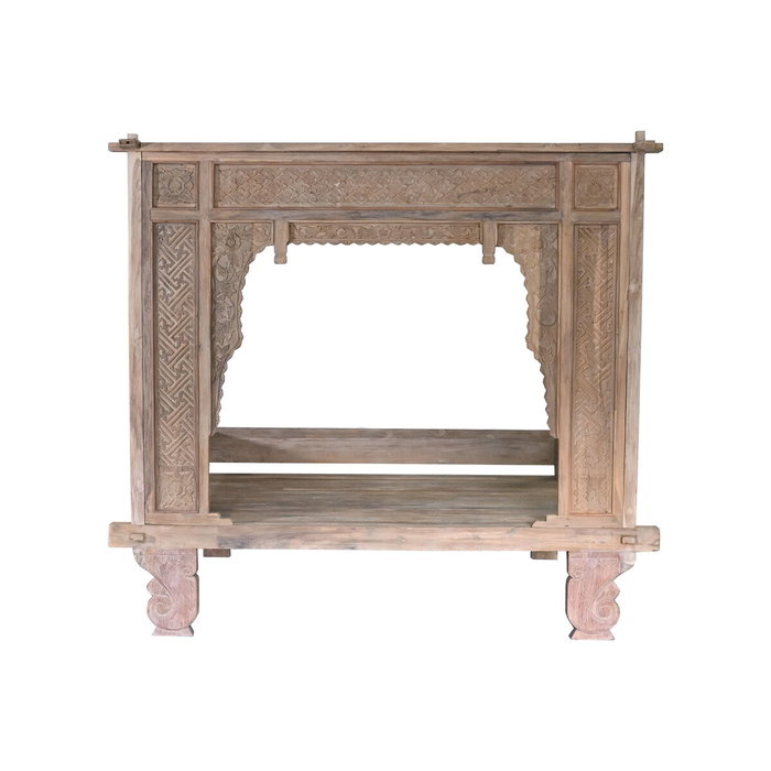 Lit Home ESPRIT Naturel 225 x 160 x 206 cm