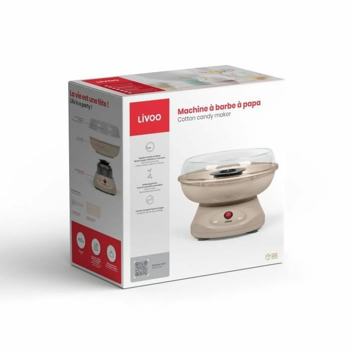 Livoo DOM468C Machine à barbe à papa 450W