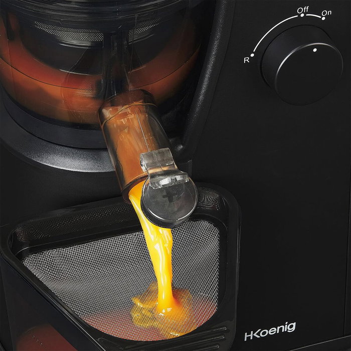Hkoenig GSX24 Extracteur de jus vertical Vitalice, Noir