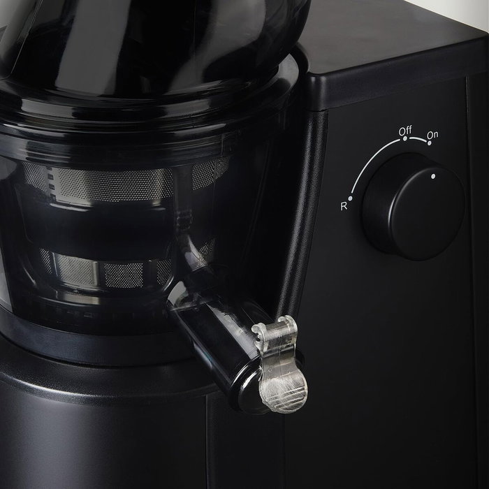 Hkoenig GSX24 Extracteur de jus vertical Vitalice, Noir