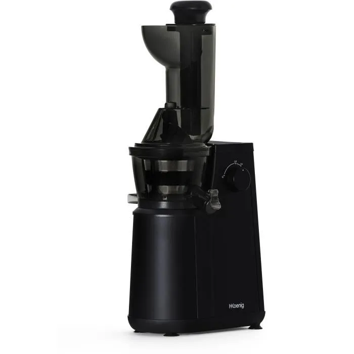 Hkoenig Extracteur de jus vertical extra lent GSX24 400 W 1 L Noir - Vitamix+