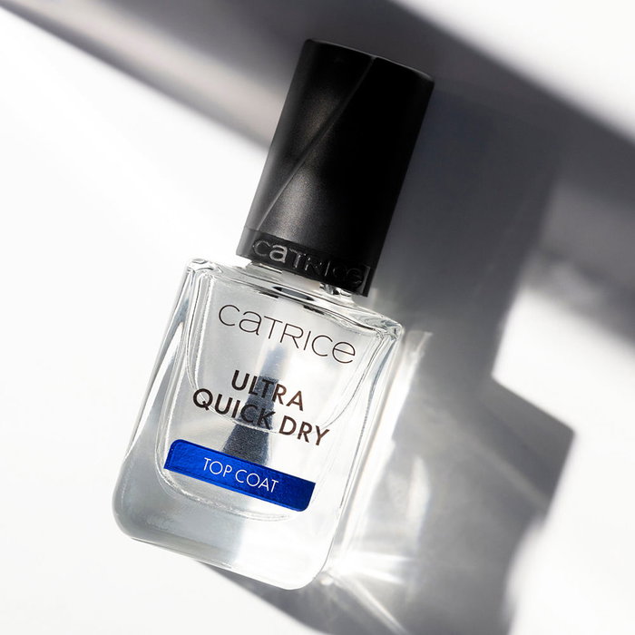 Catrice - Vernis de finition top coat à séchage ultra rapide, brillant, protecteur, 10.50 ml