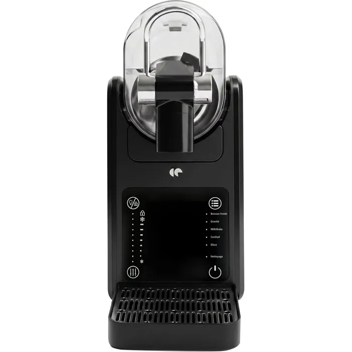 Continental Edison Machine à granité et à glace CESMBLK - Noir - 2 L