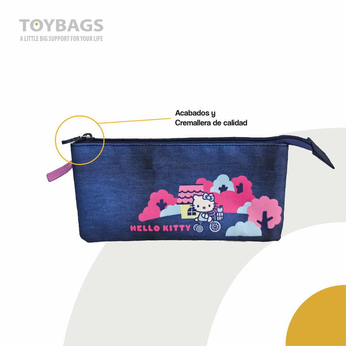 Toybags Estuche Triple Hello Kitty