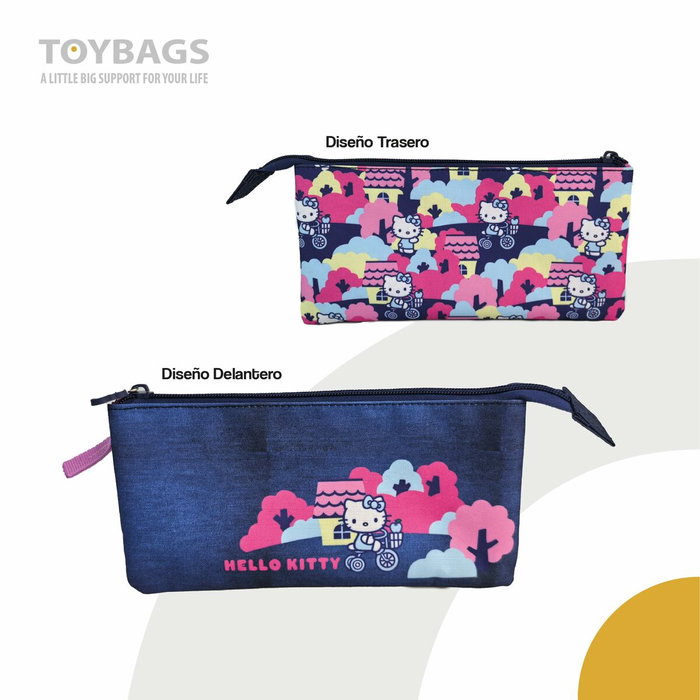 Toybags Estuche Triple Hello Kitty