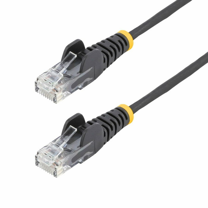 Connecteur RJ45 Catégorie 6 FTP Startech N6PAT7MBKS Noir 7 m Connecteur RJ45 Catégorie 6 FTP Startech N6PAT7MBKS Noir 7 m