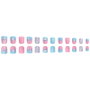 WOW GENERATION Set de 24 ongles adhésifs