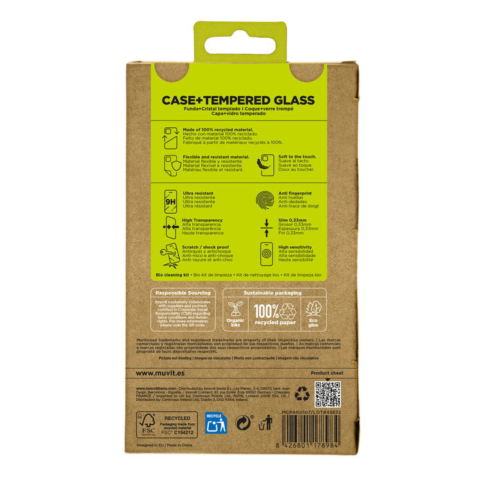 Housse et Protecteur pour Téléphone Portable Muvit for Change iPhone 17