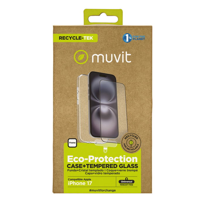 Housse et Protecteur pour Téléphone Portable Muvit for Change iPhone 17