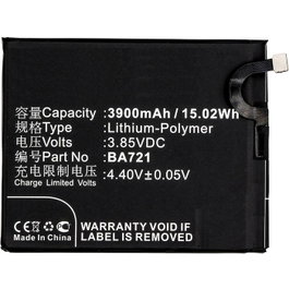 CoreParts Batterie pour Meilan Mobile Note 6, 3900mAh, 3.8V, 14.82Wh Li-ion