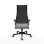 Piqueras y Crespo Chaise de Bureau Albacete Gris et Noir