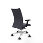 Piqueras Y Crespo Albacete confidente - Chaise de bureau exécutive Gris foncé