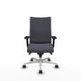 Piqueras Y Crespo Albacete confidente - Chaise de bureau exécutive Gris foncé