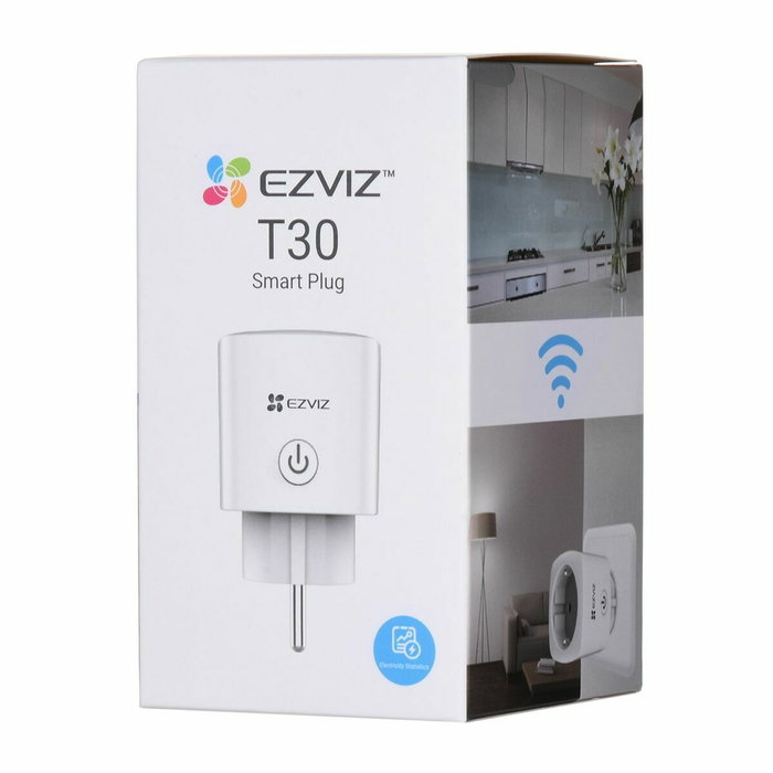 Prise Intelligente Ezviz T30-B Wi-Fi 10 A