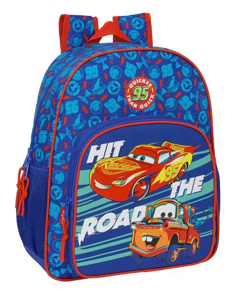 Safta Mochila Junior Adapt.Carro Cars - Sac à dos enfant 32 x 38 x 12 cm - À partir de 36 mois Safta Mochila Junior Adapt.Carro Cars - Sac à dos enfant 32 x 38 x 12 cm - À partir de 36 mois