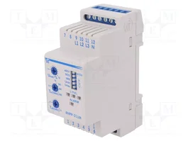 NOVATEK ELECTRO Relais de surveillance de tension RNPP SPDT pour rail DIN