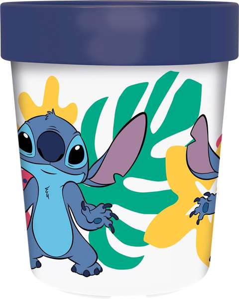 Stor Vaso stich - Verre antiglisse bicolore 250 ml pour enfants à partir de 4 ans