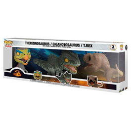 FUNKO Blister 3 figurines POP Jurassic World