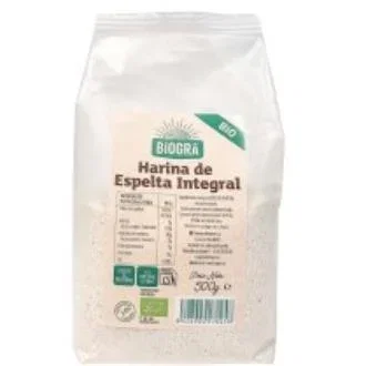BIOGRA Farine d'épeautre complète BIO VEGAN 500g BIOGRA Farine d'épeautre complète BIO VEGAN 500g