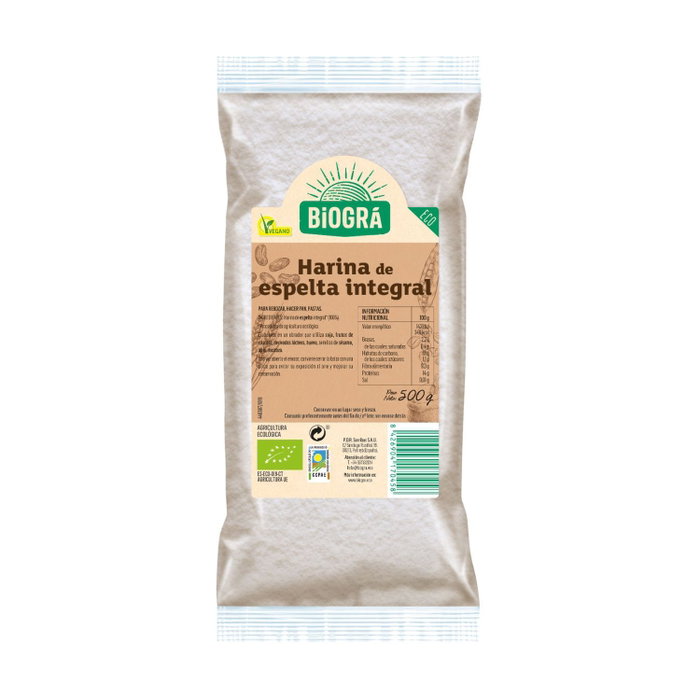 BIOGRA Farine d'épeautre complète BIO 500g