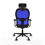 Piqueras y Crespo Chaise de Bureau 3D036N2 Gris foncé