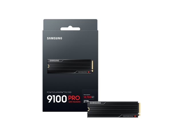 Samsung 9100 PRO MZ-VAP2T0 SSD Interne 2To PCIe 5.0 NVMe M.2 2280 V-NAND TLC Samsung 9100 PRO MZ-VAP2T0 SSD Interne 2To PCIe 5.0 NVMe M.2 2280 V-NAND TLC