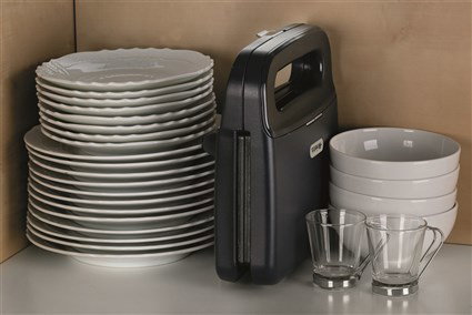 Ariete 1971/00 Sandwichera Breakfast - Plaques antiadhésives pour sandwichs, hotdogs, hamburgers et grillades, lumière indicatrice, poignée froide, couleur graphite
