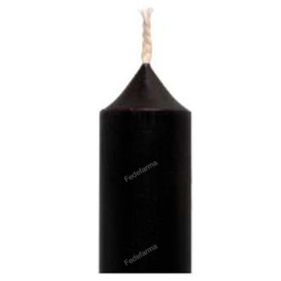 CERABELLA Vela Bujia Iris 5 N4 Noir 2x20cm Lot de 20 Bougies Décoratives CERABELLA Vela Bujia Iris 5 N4 Noir 2x20cm Lot de 20 Bougies Décoratives