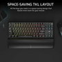 Clavier sans fil Corsair CH-914901E-ES Noir Espagnol Qwerty