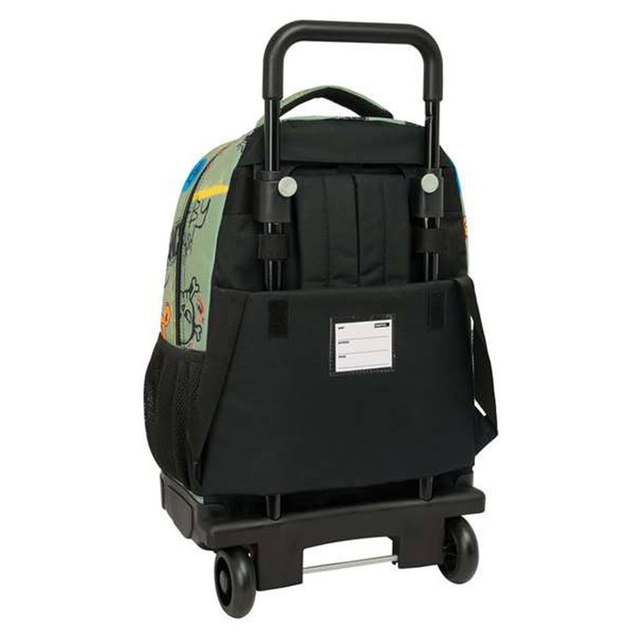 Cartable à roulettes Safta Zone 33 x 45 x 22 cm Graffiti