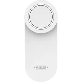ABUS Serrure Connectée LOXERIS One CFA4100 W - Bluetooth, Ouverture Smartphone, Partage d'Accès, Blanc - Sécurité Renforcée pour Porte