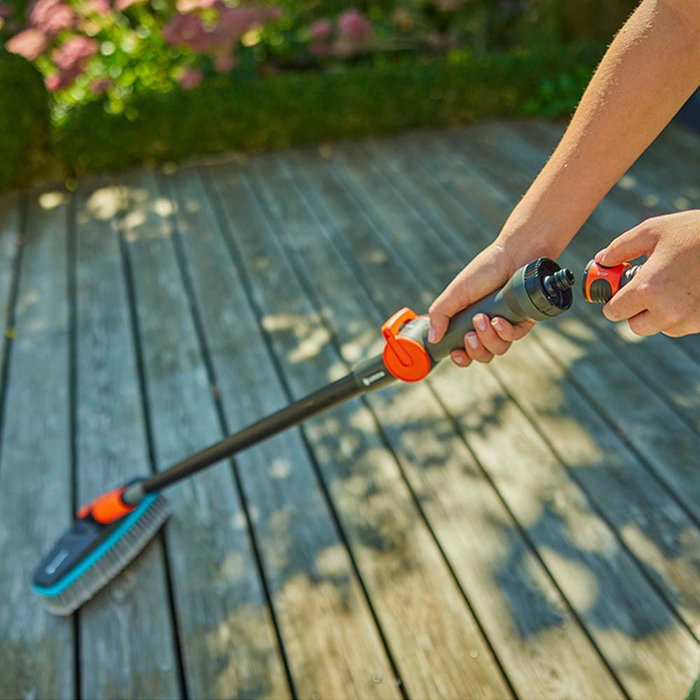 Gardena Brosse à poils doux Cleansystem pour surfaces délicates